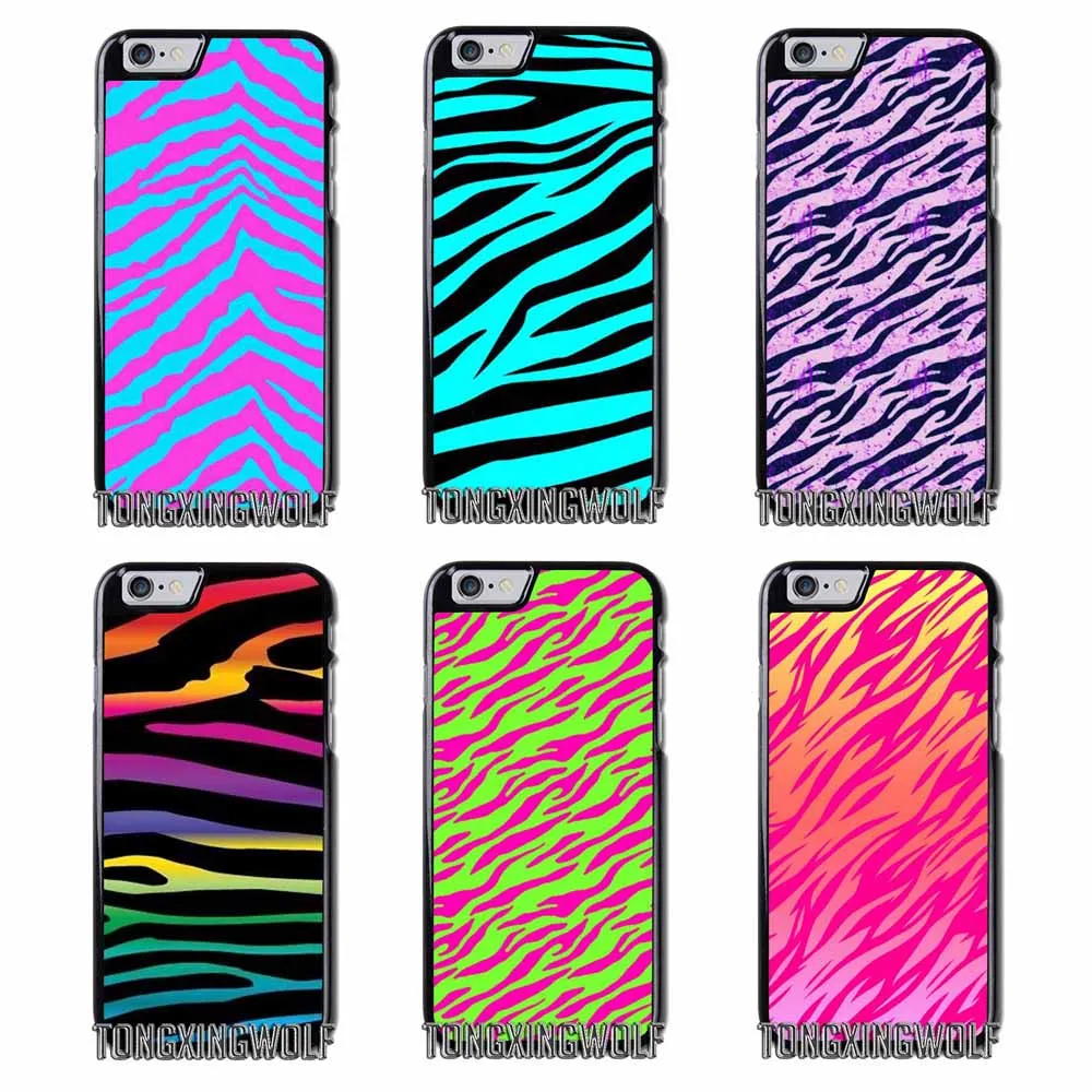 

Colorful neon Zebra Cover Case For HuaWei P8 P9 P10 P20 Lite Plus Nova 2S Y3 Y5 Y6 Y9 Honor 5C 5X 6X 7S 8 9 10 2017 2018