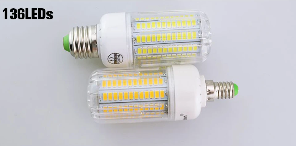 LED E27 Corn Bulb 110V 220V Lamp E14 Aluminum Energy saving Lighting Bulb SMD 5730 No Flicker lamparas lights (18)