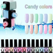 12 ярких цветов 5 мл замачиваемый Светодиодный УФ-гель для ногтей Набор лаков для красоты маникюра Инструменты для украшения ногтей