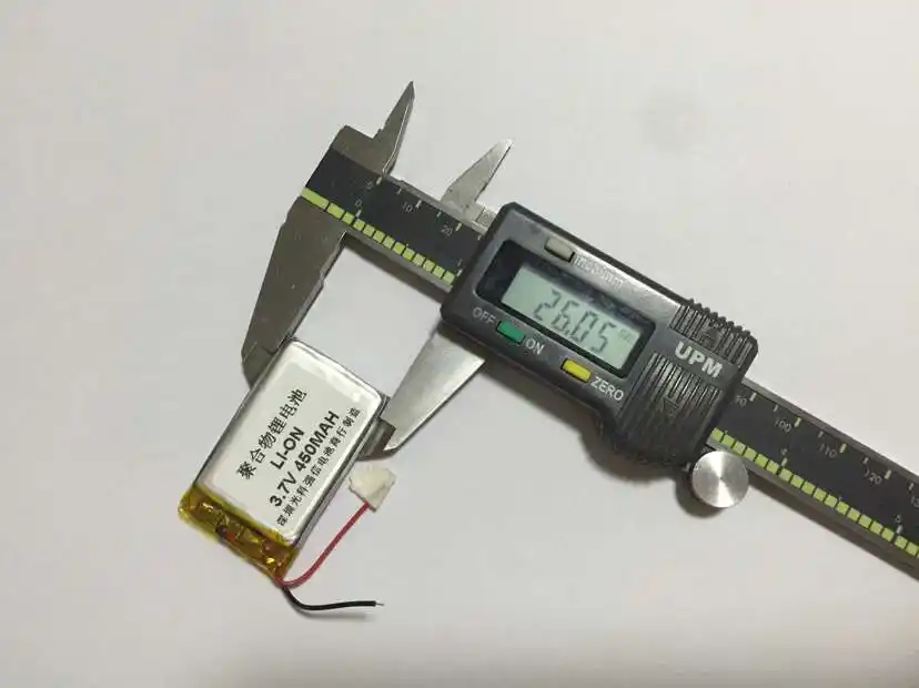 Новая полностью емкостная 3 7 V полимерная литиевая батарея 402540 450MAH MP4