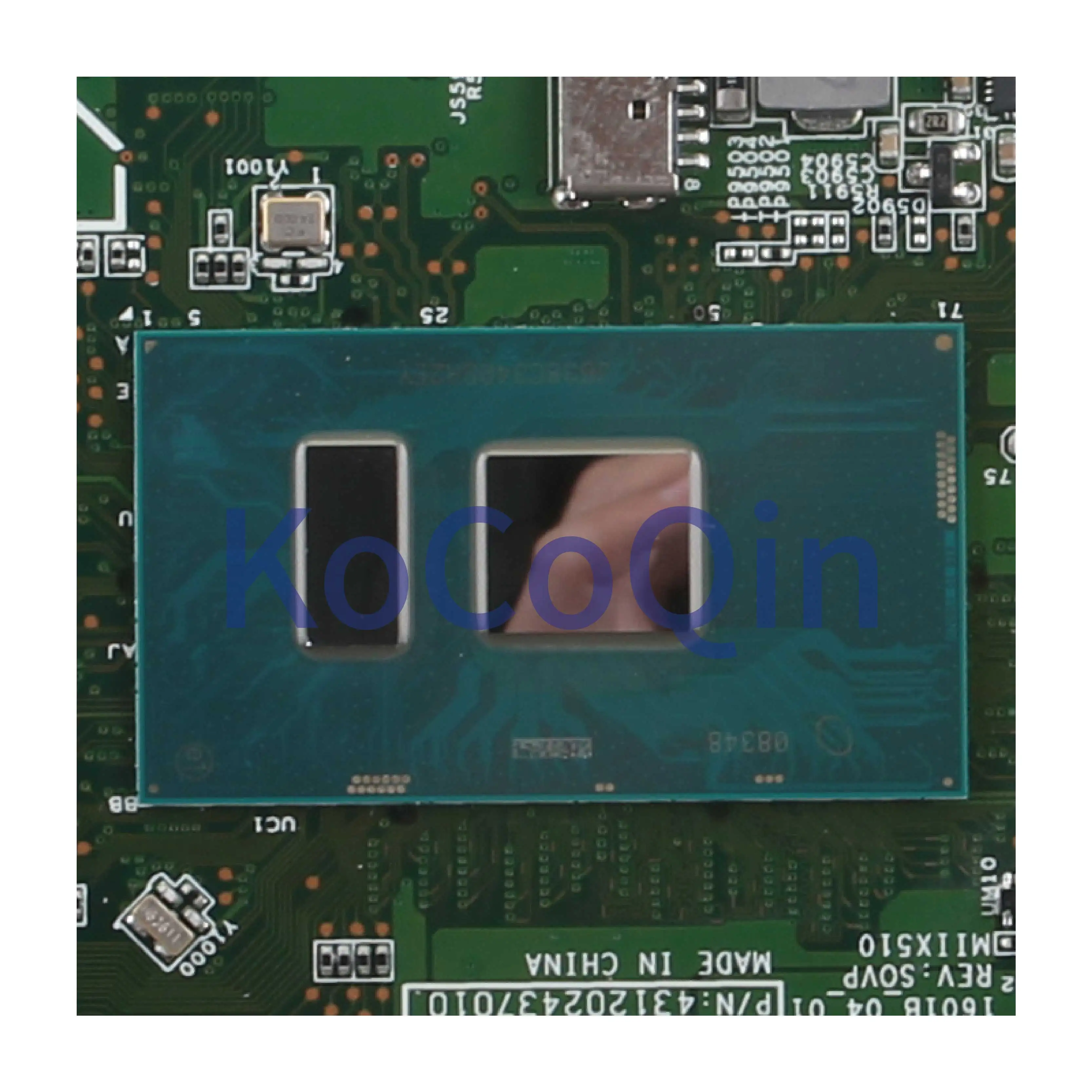 New  KoCoQin Laptop motherboard For LENOVO MIIX510 MIIX 510-12ISK I5-6200U 4G ram Mainboard 5B20M28855