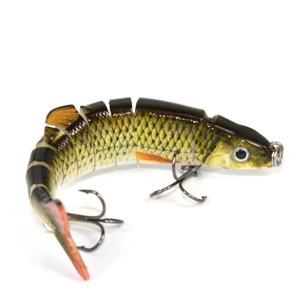 1 шт. рыболовная приманка Minnow 11 см 15 г жесткая Мульти соединенная Crankbait