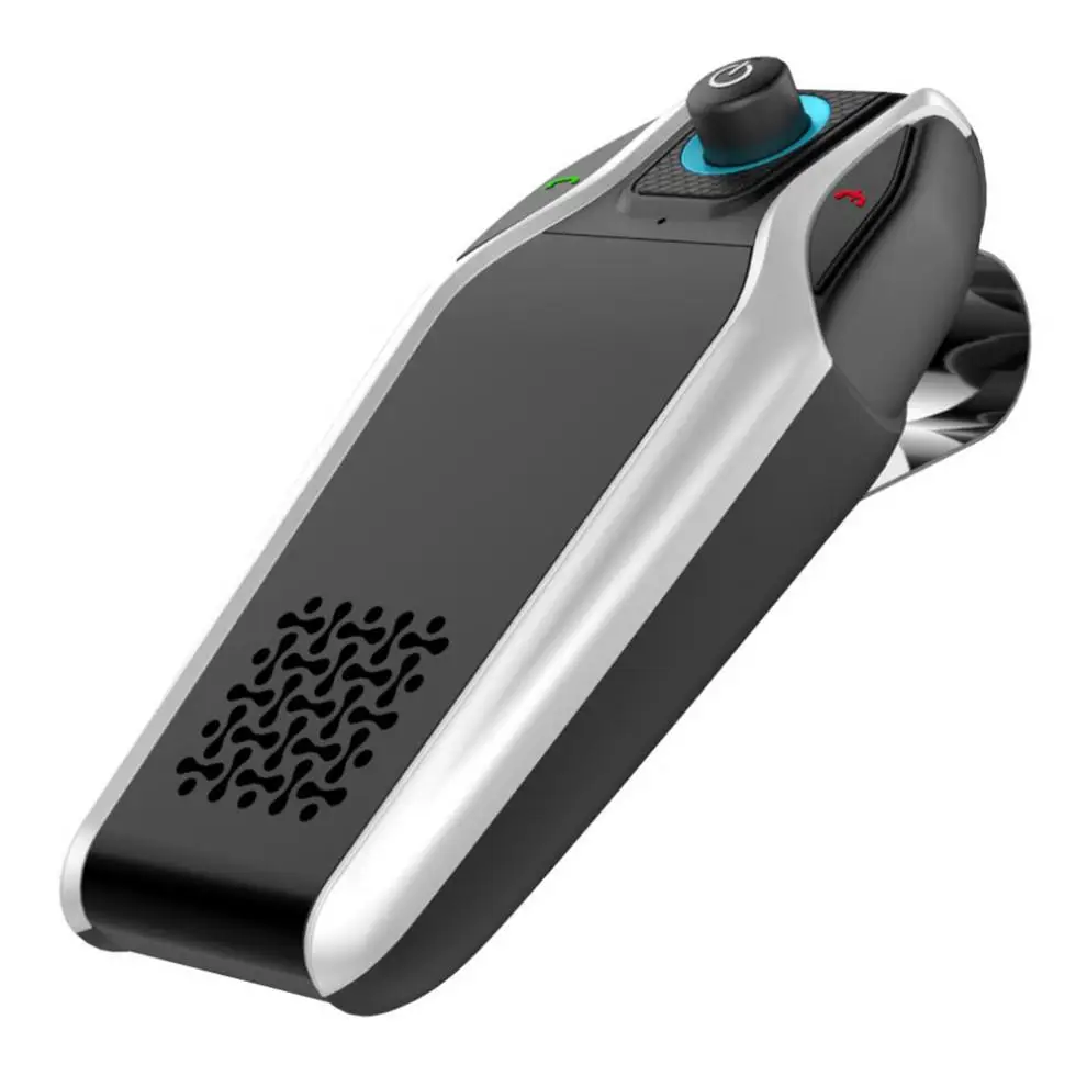 Прочный двойной USB солнцезащитный козырек Универсальный автомобильный Bluetooth fm-передатчик Handsfree автомобильный комплект автомобильный аудио mp3-плеер Поддержка зарядного устройства AUX