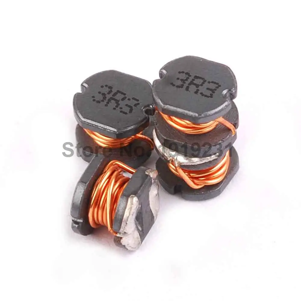 50PCS Chip Power Inductor CD54 3.3uH 3R3 5*5*4mmin Inductors from Home