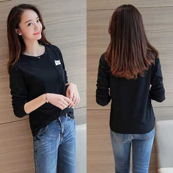 

Fashion Women Ladies Loose Casual Long Sleeve Cotton Blouse Tops Shirts
