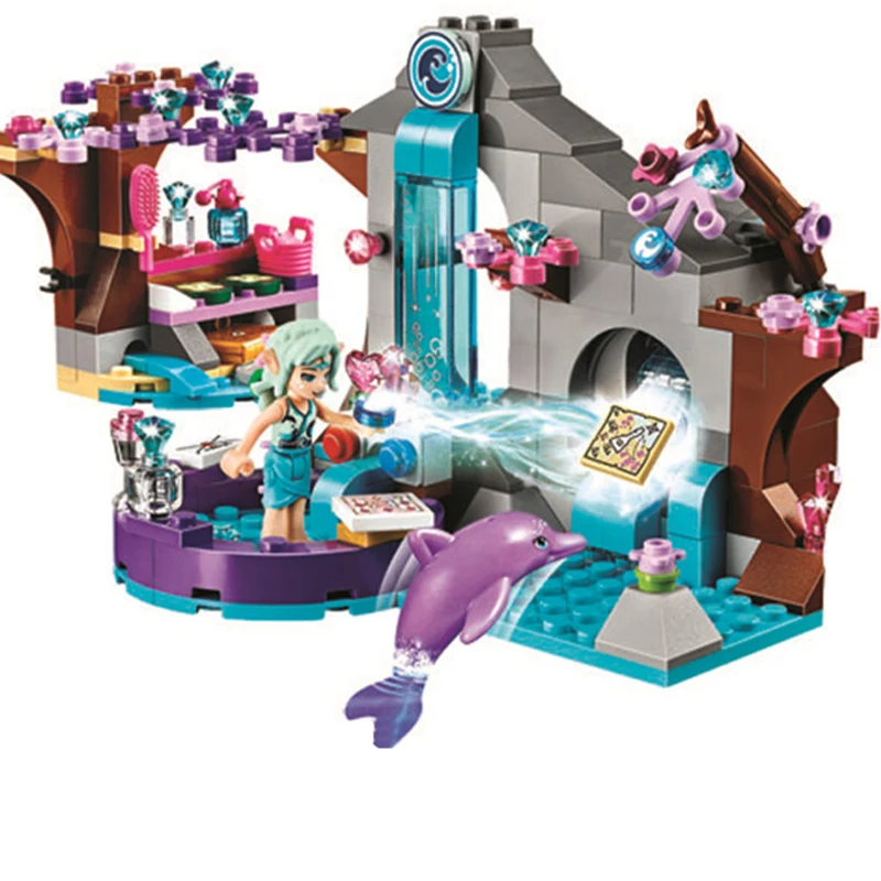 2018 New BELA Elves Naida s Spa Secret Building Blocks font b Toy b font Set