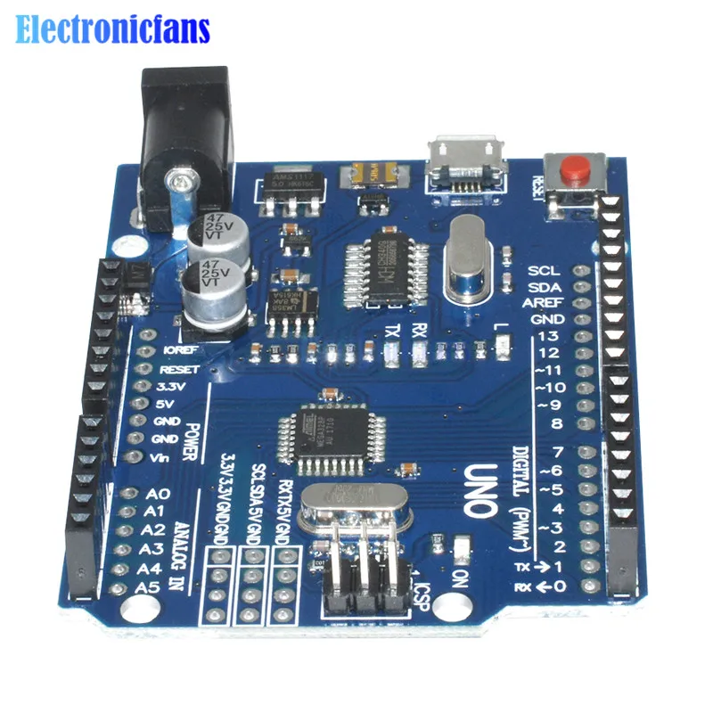 Микро usb UNO R3 MEGA328P CH340 CH340G модуль контроллера замена ATmega16U2 One|uno r3|usb boardarduino uno board |