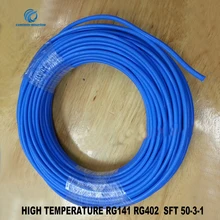 10 м/20 м RG141 радиочастотный коаксиальный кабель RG402 экранированный провод полугибкий провод SFT 50-3-1 высокая термостойкость низкое затухание