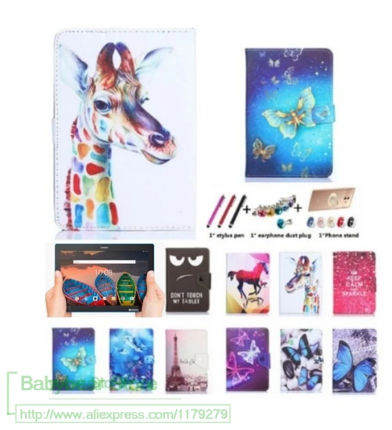 

For Lenovo Tab 10 TB-X103F X103F 10.1'' Tablet case Funda Shell Durable Protector Universal Tablet PU Leather cover
