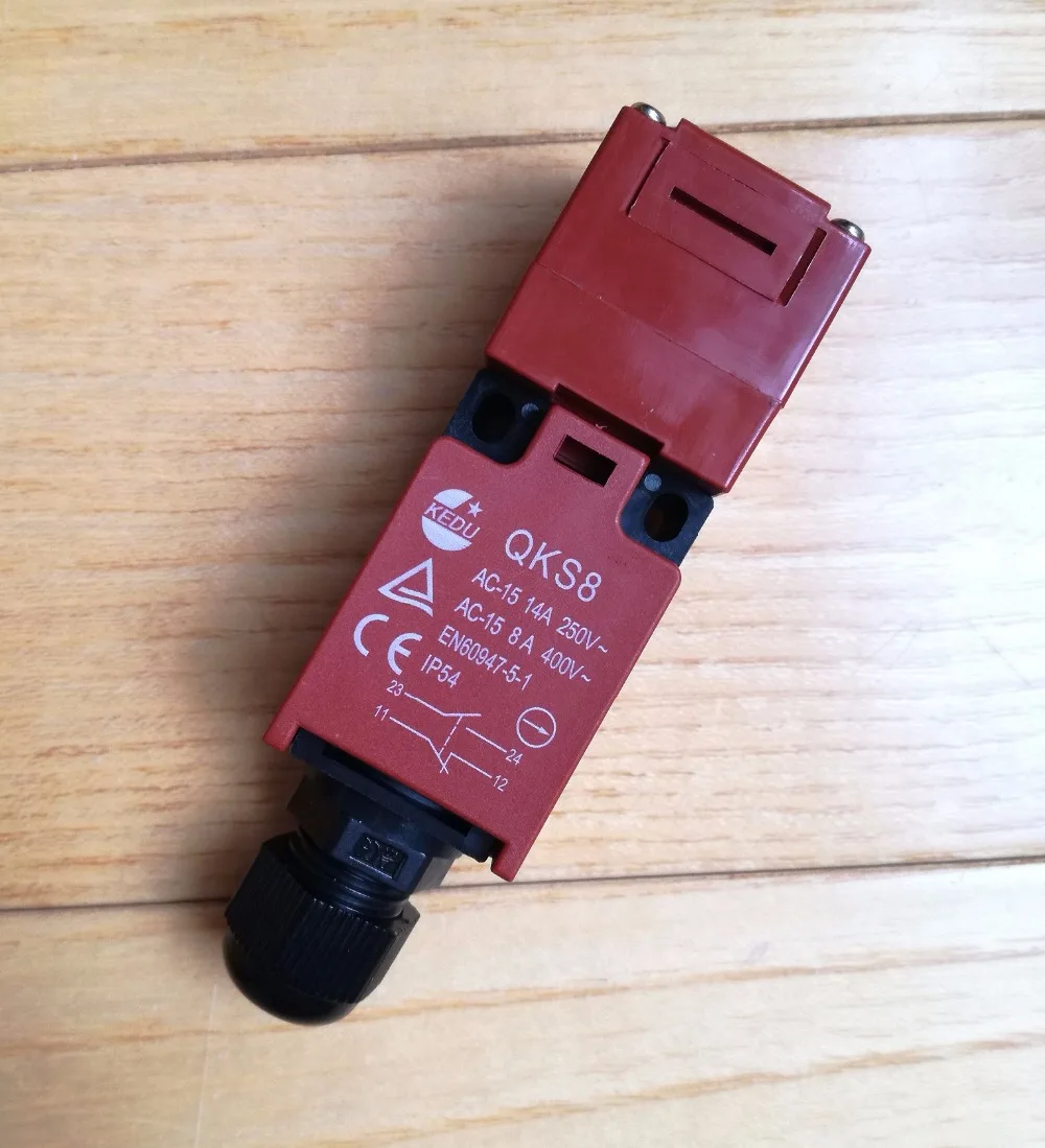 KEDU QKS8 IP54 AC 15 250VAC 14A High Efficient Long Life Security