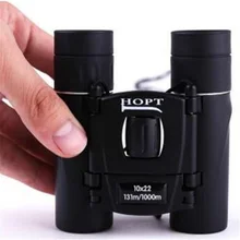 JHOPT 10X22 binoculars high power high-definition night vision portable pocket mirror concert tour match