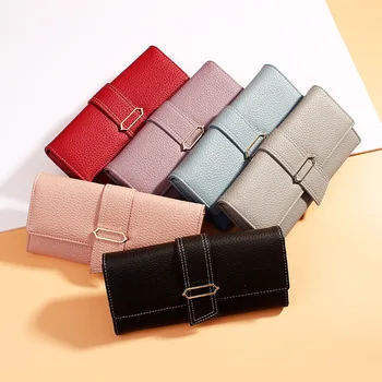 

Wallet women purse carteira feminina portefeuille femme long leather wallets portfel portafoglio donna portemonnee billetera