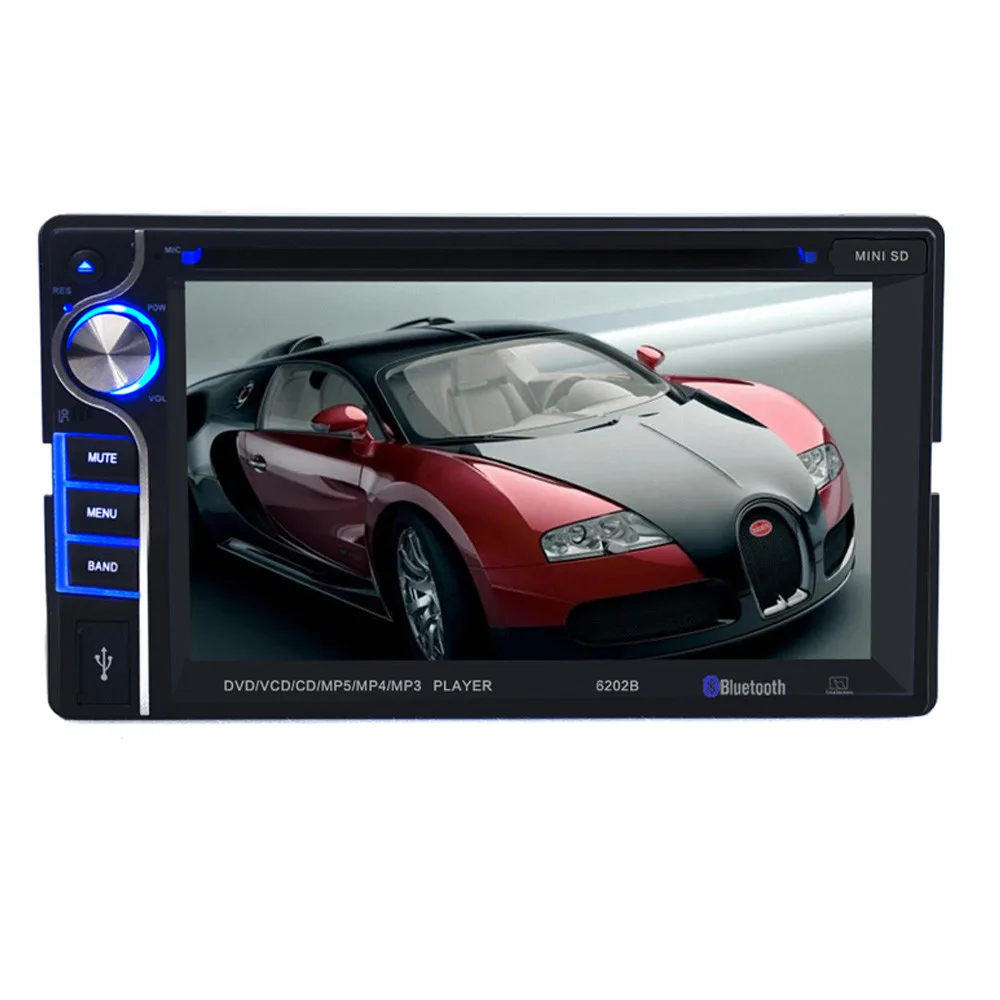 Cheap Car Multimedia Player Double 2 Din 6.2 In Dash Stereo Car DVD CD Player Bluetooth Radio universal Car Radio #G10 15