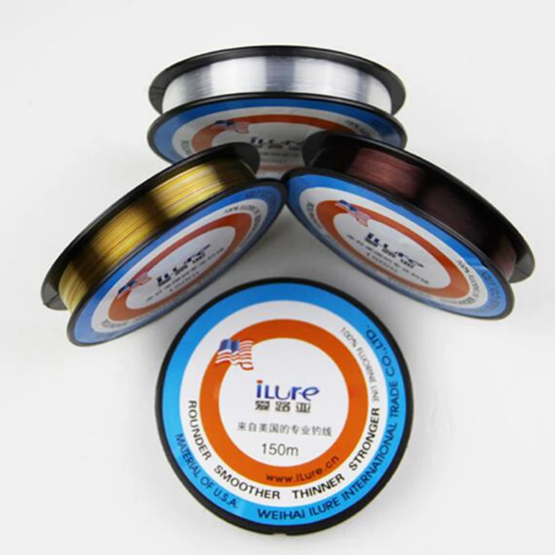 

Tideliner 100% Fluorocarbon fishing line 150M lure Brand Japanese line for feeder boat jigging carp line fishing tackle