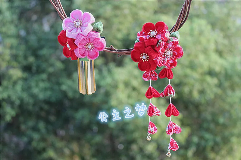 Handmade Borla Kimono Yukata Sakura HW005-M