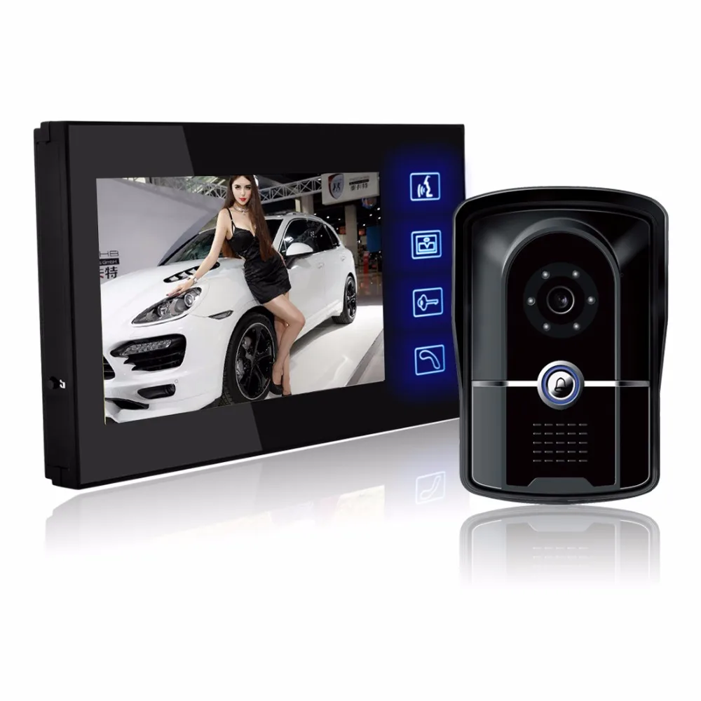 Hig Quality 7 Video font b Door b font Phone Doorbell Intercom IR font b Camera