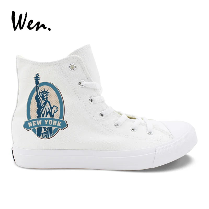 liberty white canvas shoes