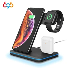 696 Новинка Z5 Сплит три в одном многофункциональное Быстрое беспроводное зарядное устройство для мобильного телефона гарнитура Смарт часы Беспроводное зарядное устройство