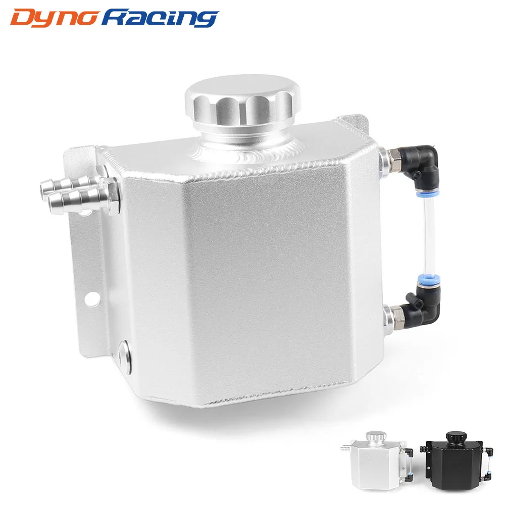 

Universal 1L Alloy Aluminium Engine Oil Catch Can Breather Tank BX101320