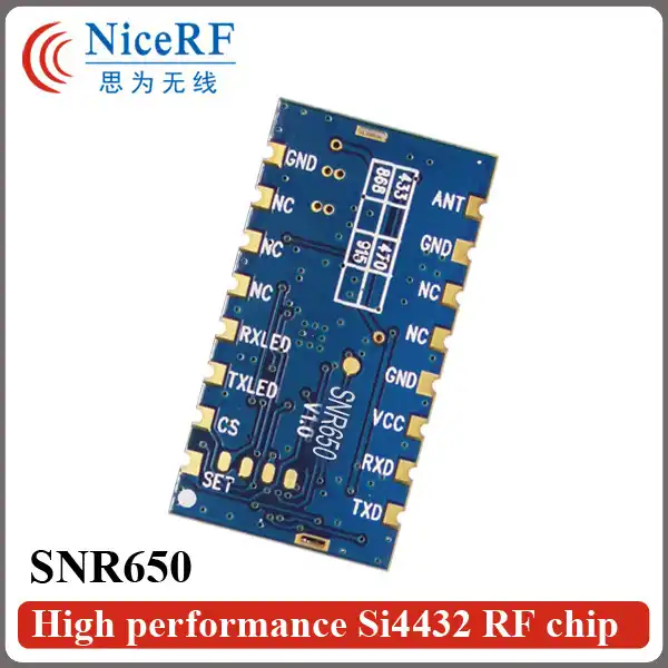 2 шт./упак. 500mW 470MHz RS485 Встроенный сетевой модуль SNR650 с пружинной антенной|module| |