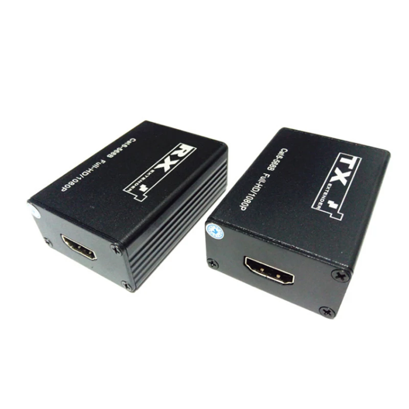 MAYITR 1080P Wireless HDMI Extender High Quality Ethernet Network Transmitter HDMI Receiver For Cat 6