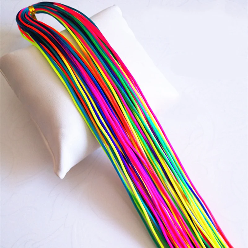 WTB 1 packaget braided rope headband Hair band Colorful Ribbons