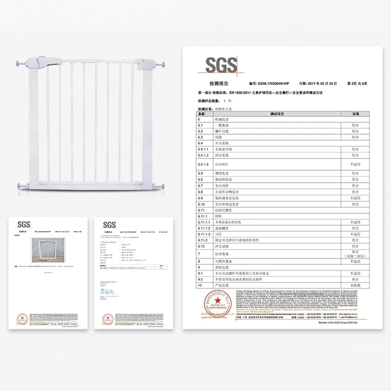 Регулируемые Детские Безопасные ворота, забор для собак, кошек, лестничных дверей, металлические высокопрочные железные ворота для безопасности детей