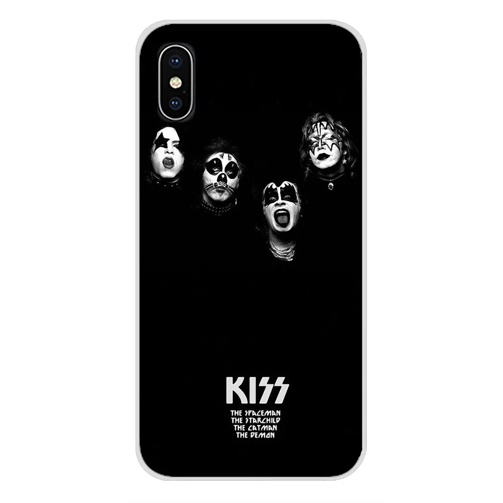 Горячие KISS rock band прозрачные мягкие чехлы для Huawei G7 G8 P7 P8 P9 P10 P20 P30 Lite Mini Pro P Smart Plus 2017
