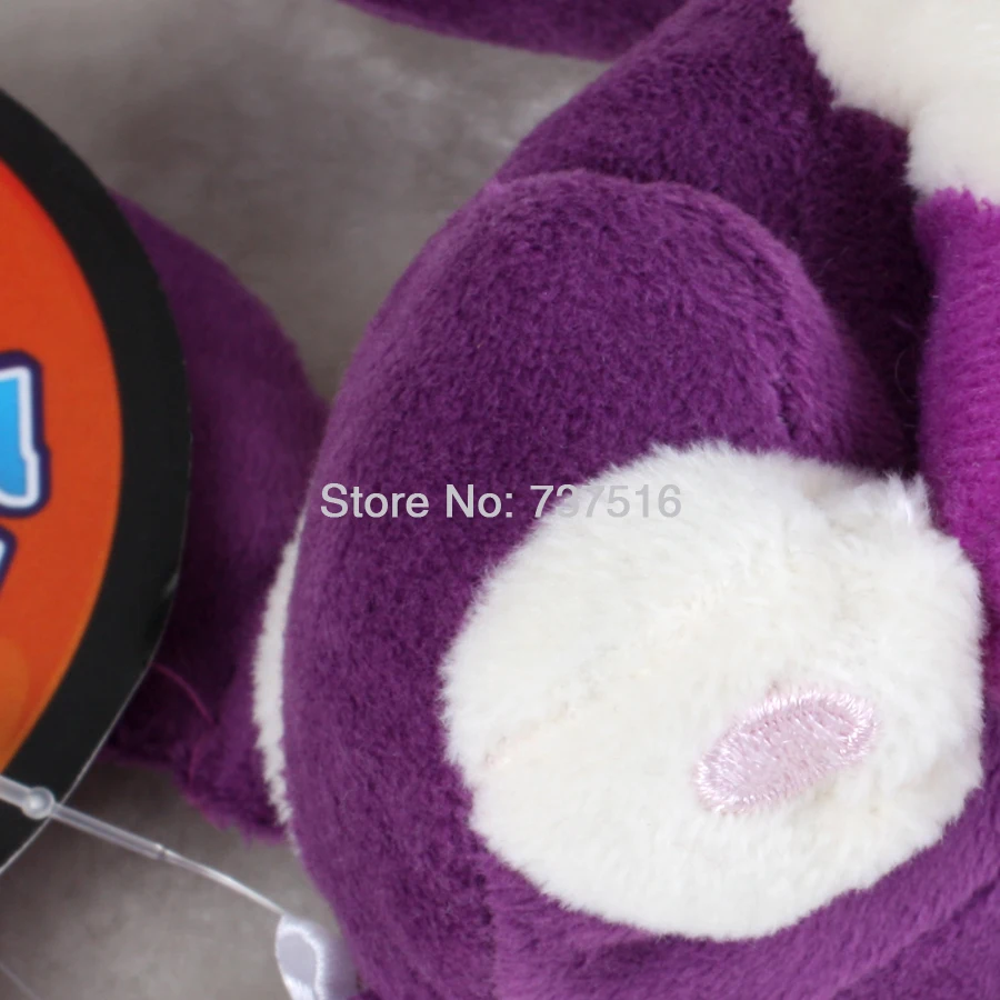 Бесплатная доставка 7 &quotPurrloin плюшевые игрушки животное злая фиолетовая кукла