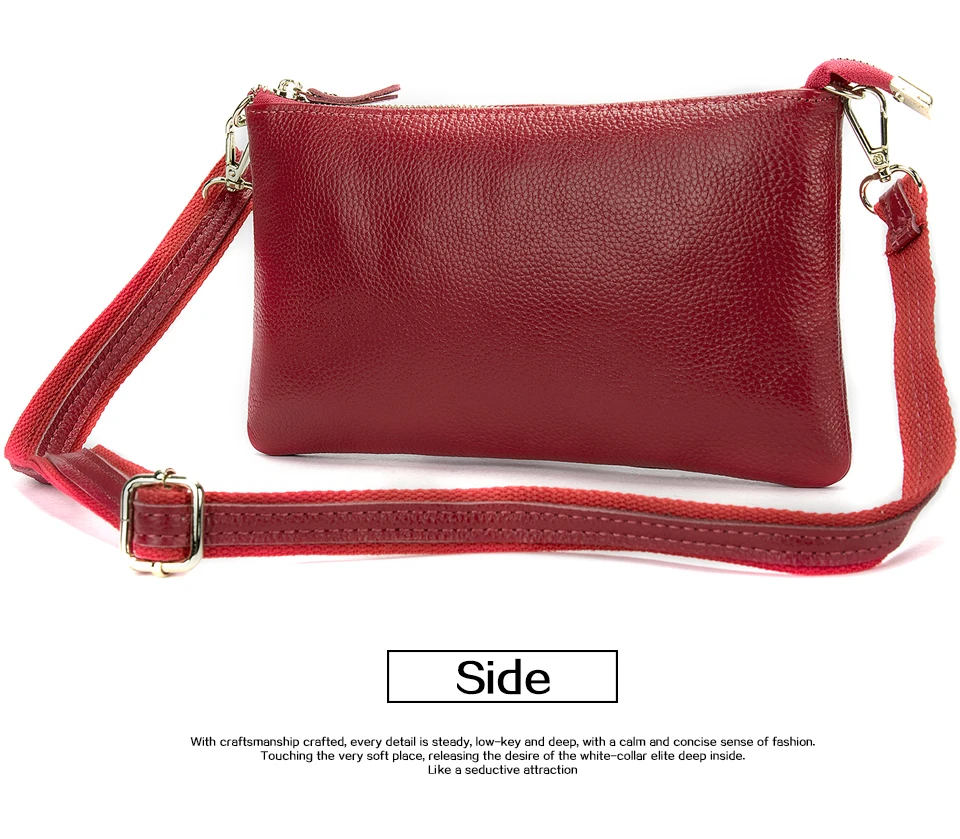 Wallet Female Card Holder Coin Purse Women Genuine Leather Long Wallet for Credit Cards Bag Purses for Women Shoulder Bags 20