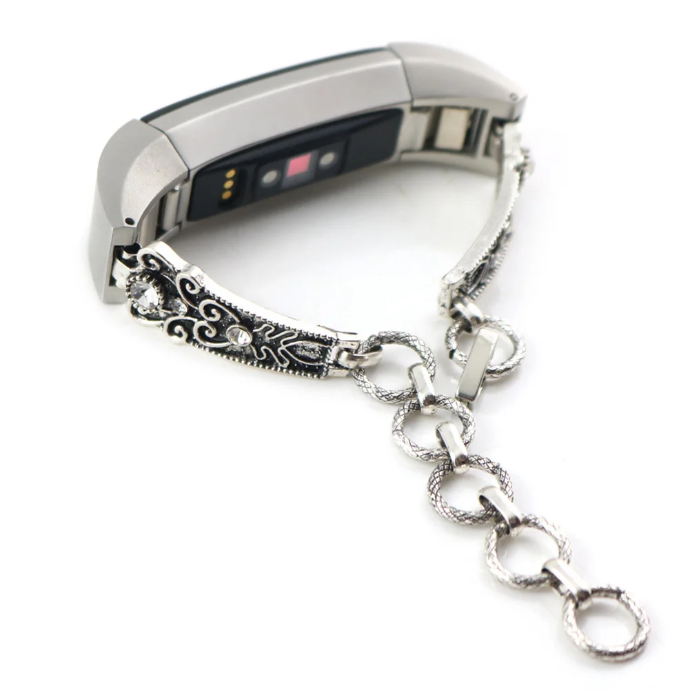 

Luxury Replacement Watch Band For Fitbit Alta Stainless Steel Watch Bracelet Adjustable Wrist Band Strap for fitbit alta