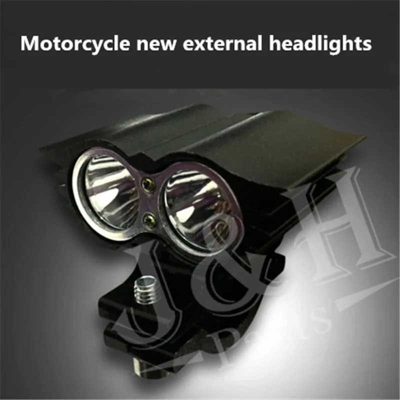 Electric three motorcycles front bulb auxiliary lights car super bright