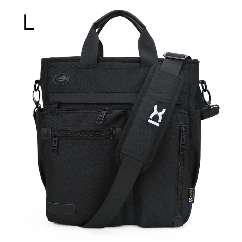 Мужская уличная спортивная сумка через плечо, Женская походная дорожная сумка, многофункциональная туристическая альпинистская сумка XA971WD - Цвет: Black L