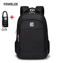 Heißer verkauf 18 «Nylon Kompakte männlichen laptop rucksack, männer casual taschen oder schule rucksack, mochila masculina, schwarz oder grau