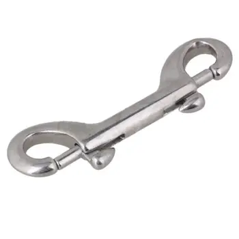 

Double Ended Bolt Key Ring Snap Bolt Trigger Chain Clip 90mm 304 Stainless Steel
