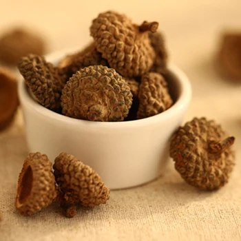 

MoTiRo,10Pcs/Lot,Natural Acorn Cap / Hazelnut Shell / Acorn Shell / Wool Felt Poked Accessories For DIY Handmade Needlework