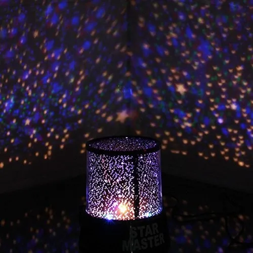 Настоящая лава лампа ночник ян звезда проекционная лампа Романтический Красочный Космос Мастер светодиодный проектор