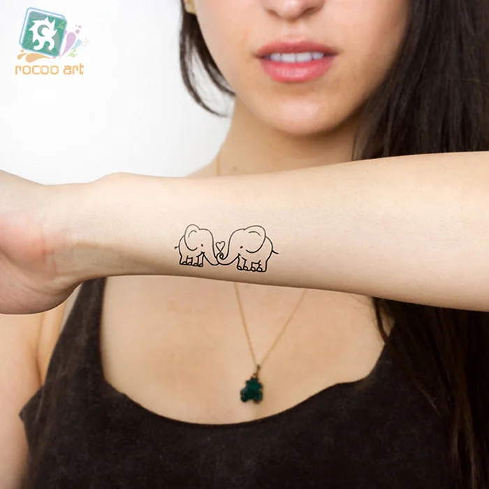 2 sheets tattoo sticker for male and female small fresh cute 2 sheets tattoo sticker for male and female small fresh cute