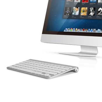 

MAORONG TRADING Ultra-thin Bluetooth wireless keyboard for iPad Pro Andriod/windows/ios for iMac 21.5 27 inch mini keyboard