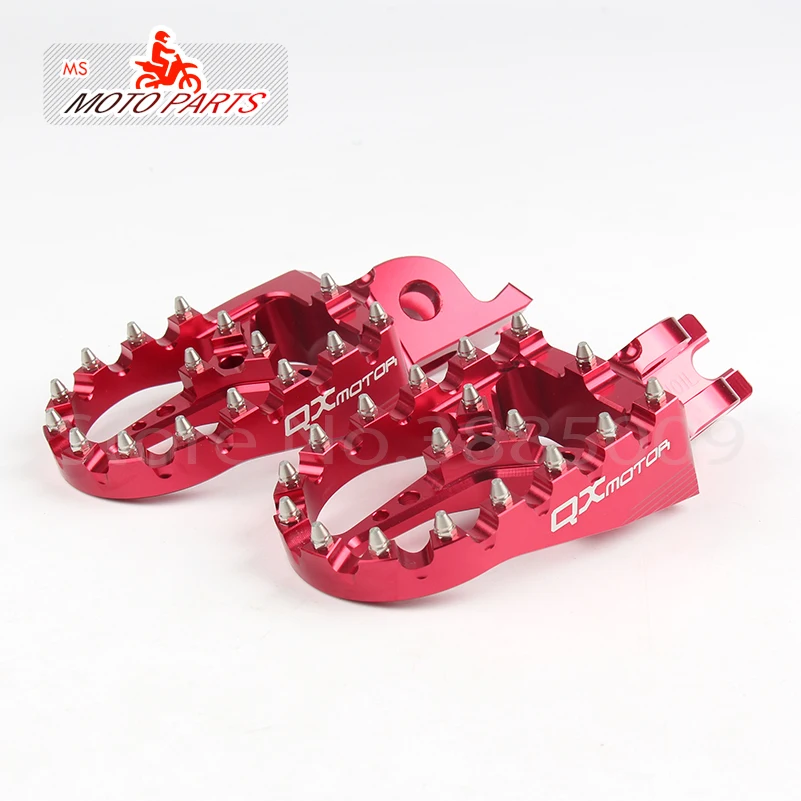 CNC Заготовка MX подножки педали для crf450r crf 450 crf250r crf250x CR125/250 мотоцикла|Подставки под