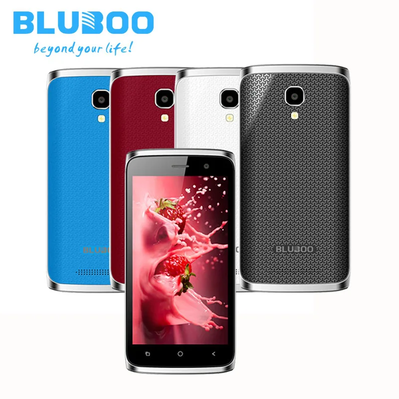 Bluboo Мини Мобильных Телефонов MT6580 Quad Core 8 Г ROM 1 RAM 4.5 Дюймов 3 WCDMA Android 6.0 Celllphone Dual SIM