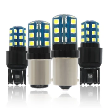 

2x P21W LED Bulb T20 W21W W16W T15 7443 W21/5W 7440 BAU15S Car Light PY21W T25 3156 3157 DRL Auto Lamp 12V Turn Signal White