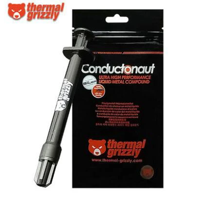 

Seller Recommend Thermal Grizzly Conductonaut Grease,73w/mk conductivity, cpu/gpu cooler heatsink,1g/5g metal ,drop shipping
