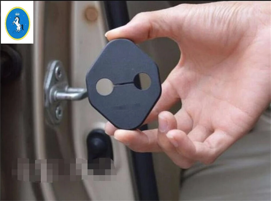 Пластиковая защитная крышка замка двери Yimaautotrims декоративная пряжка 4 шт./компл.