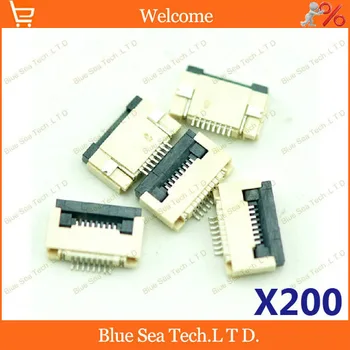 

200pcs FPC/FFC connector cable socket 8 pin 0.5mm connector for LCD screen interface of DVD/GPS/MP3/PDA/Phone ect.ROHS