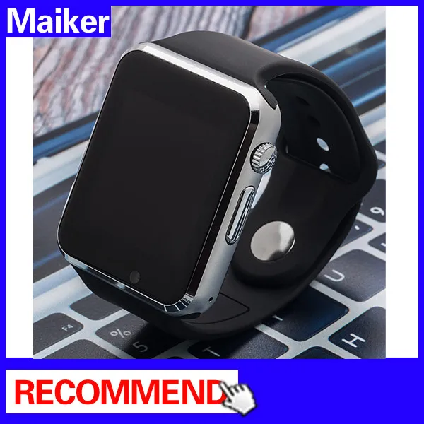 bluetooth smart watch A1 for Apple android phone support SMI TF men wristwatch reloj intellgent font