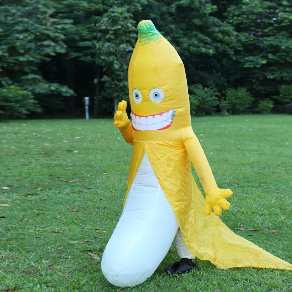 New Banana Inflatable Costume For Halloween Costume Adult Cosplay