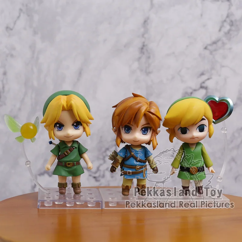 Nendoroid Legend of Zelda ссылку 733/553/413 ПВХ фигурку Коллекционная модель игрушки