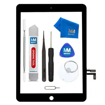 

Digitizer for IPAD AIR 5 2017 Touch Screen Display Glass assembly - Incl. Camera Holder + Pre Installed adhesive Sticker