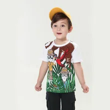 Best Offers 2019 KIDS SUMMER T SHIRTS JUNGLE KIDS TOPS FUNNY T SHIRTS BOYS TOPS BABY BOY CLOTHES TODDLER SHIRTS